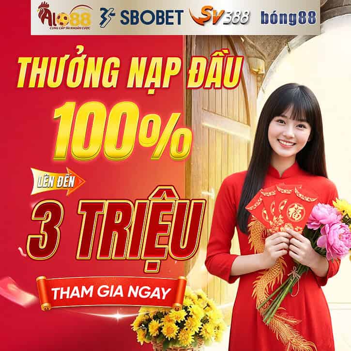 Khuyến Mãi Nạp Đầu ALO88 – Tổng Thưởng Hấp Dẫn Lên Đến 3.000.000 VNĐ