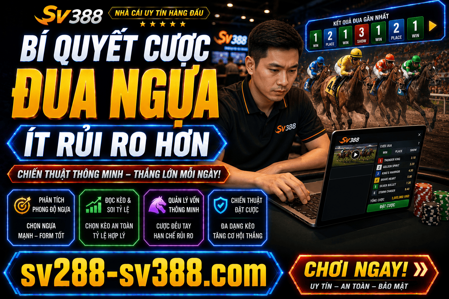 Cach quan ly von de cuoc dua ngua an toan