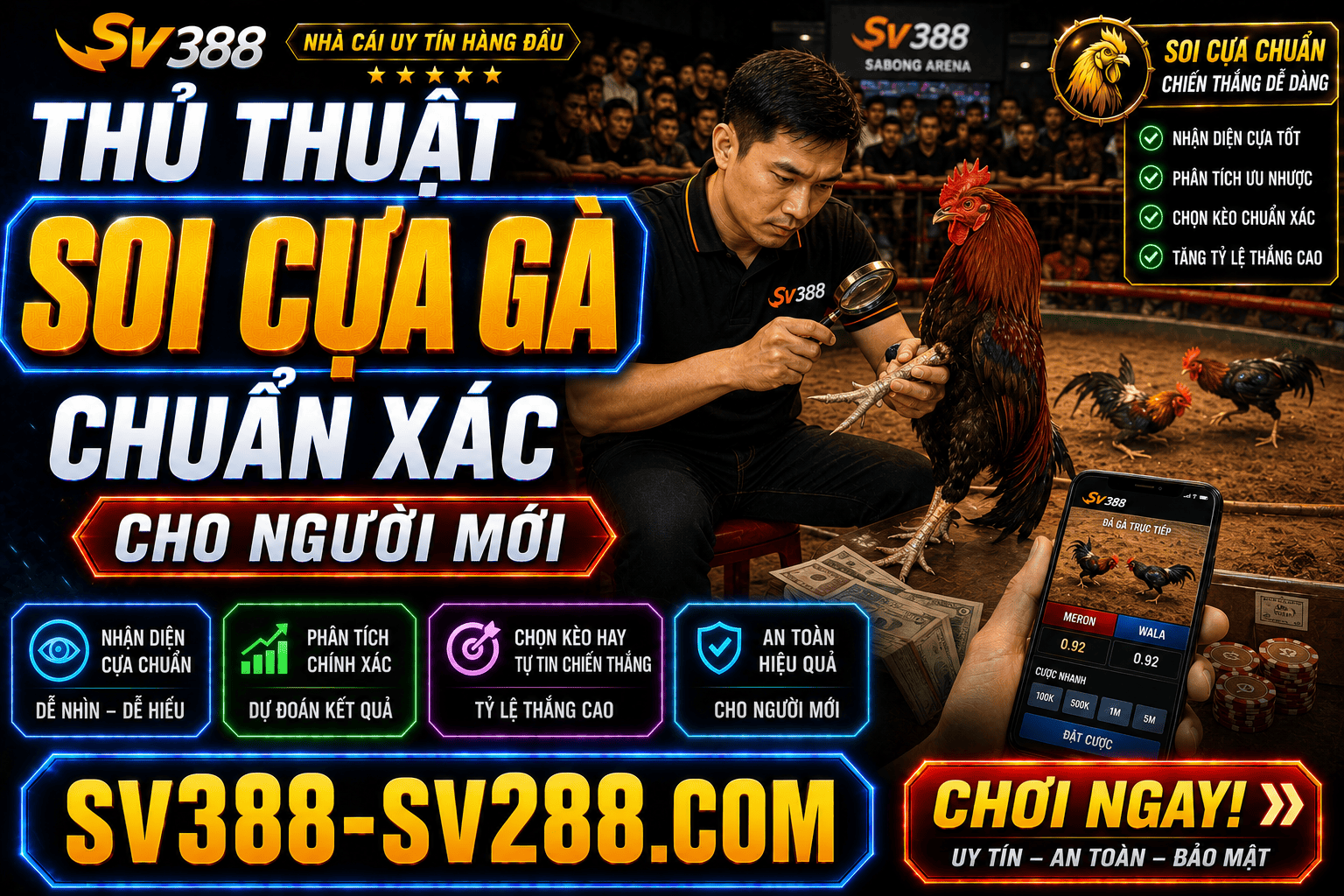 Thu thuat soi cua ga nhanh cho nguoi moi