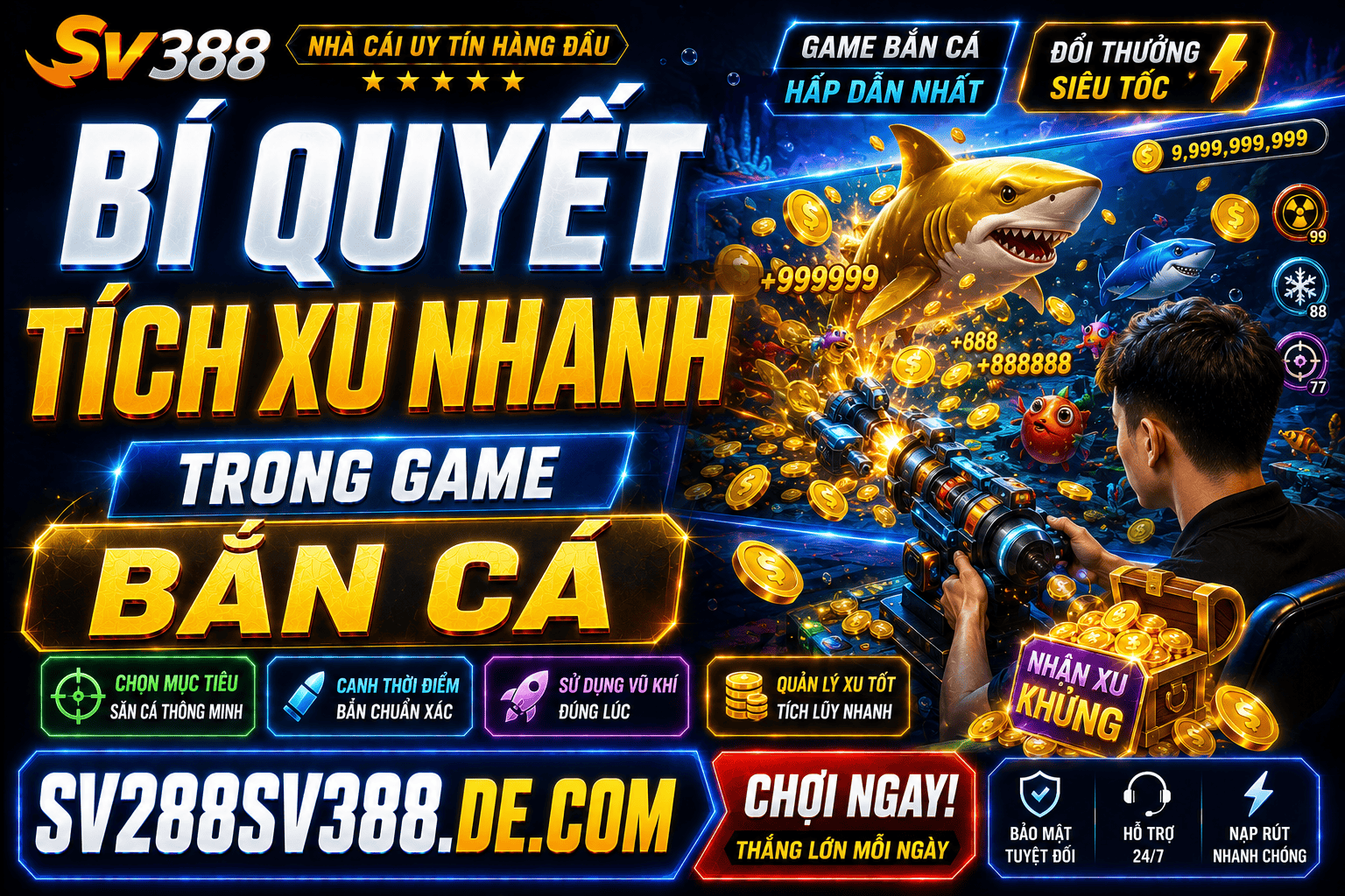 Bi quyet tich xu nhanh trong game ban ca de ap dung doi voi moi nguoi