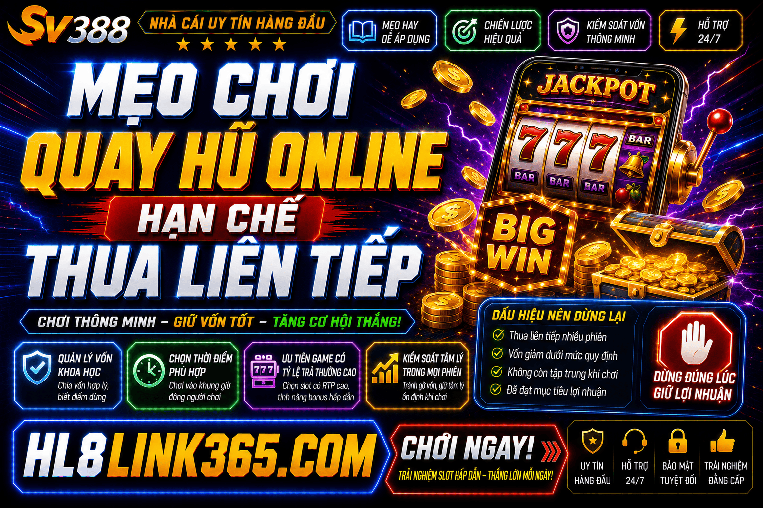 Meo tan dung tinh nang tro choi de giam so luot thua